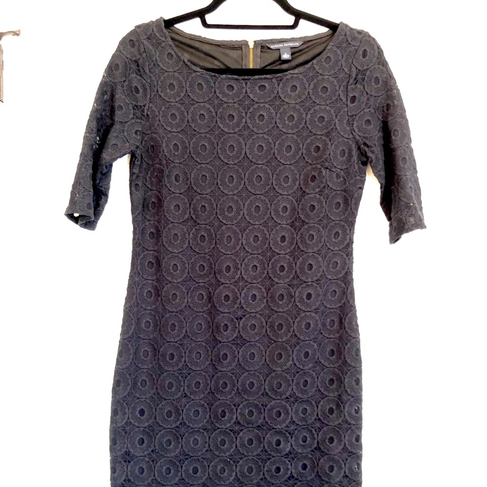 Banana Republic Black Dress, Size 2